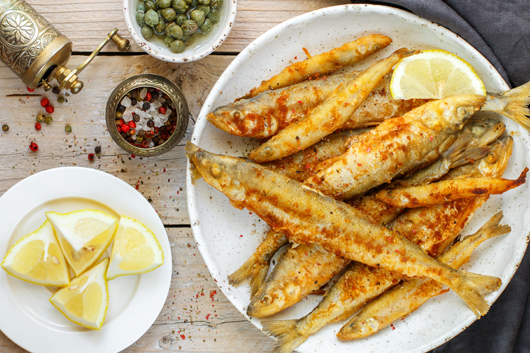 Smelt-cocinada