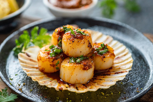 scallop-cocinado